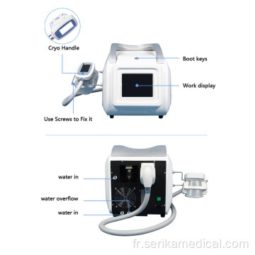 Machine de congélation graisse de cryo non chirurgicale portable